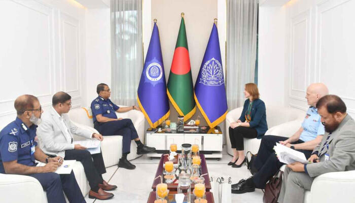 আইজিপির সাথে অস্ট্রেলিয়ান হাই কমিশনারের সাক্ষাৎ