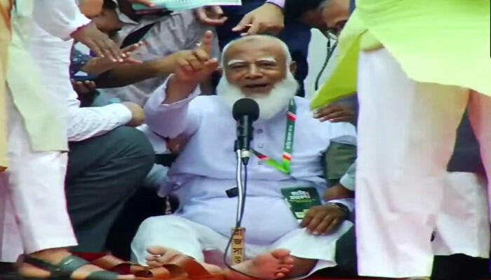 বক্তব্য দেওয়ার সময় মঞ্চে অসুস্থ হয়ে পড়ে গেলেন জামায়াত আমির
