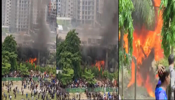 উত্তরায় প্রশিক্ষণ বিমান বিধ্বস্ত: বহু হতাহত, রক্তের জরুরি প্রয়োজন