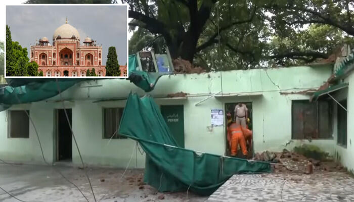 দিল্লিতে হুমায়ুনের সমাধির গম্বুজ ধসে নিহত ৫
