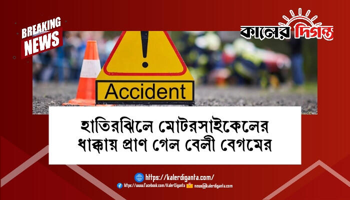 হাতিরঝিলে মোটরসাইকেলের ধাক্কায় প্রাণ গেল বেলী বেগমের