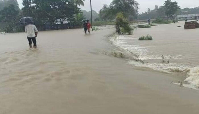 বাংলাদেশের  ১০ জেলার নিম্নাঞ্চলে প্লাবনের শঙ্কা