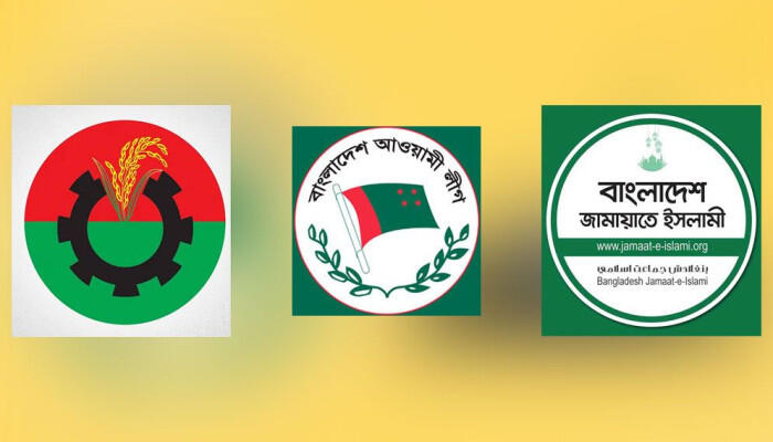 বাংলাদেশে নির্বাচনী প্রস্তুতিতে বিএনপি-জামায়াত দ্বন্দ্ব ও আওয়ামী লীগের অস্তিত্ব সংকট