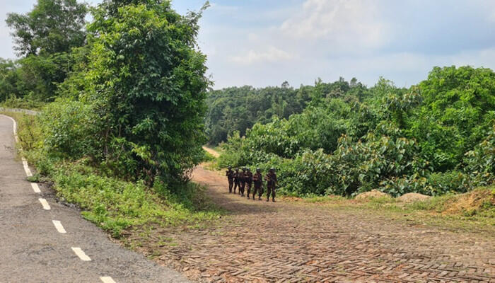 বান্দরবান সীমান্তে মাইন বিস্ফোরণ, বিজিবি সদস্যের পা বিচ্ছিন্ন