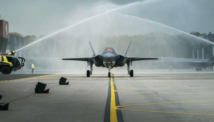 বেলজিয়ামে পৌঁছাল প্রথম F-35 যুদ্ধবিমান
