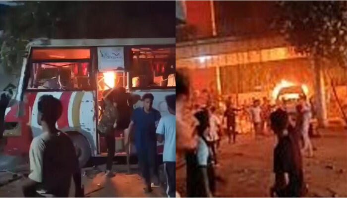সাভারে ড্যাফোডিল ও সিটি ইউনিভার্সিটির শিক্ষার্থীদের সংঘর্ষে আহত দুই শতাধিক