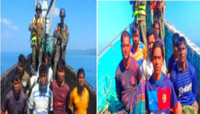 বাংলাদেশি ১৩ জেলেকে ধরে নিয়ে গেছে আরাকান আর্মি
