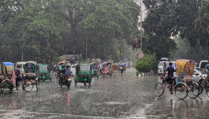 আজ ঢাকায় বজ্রসহ বৃষ্টির সম্ভাবনা