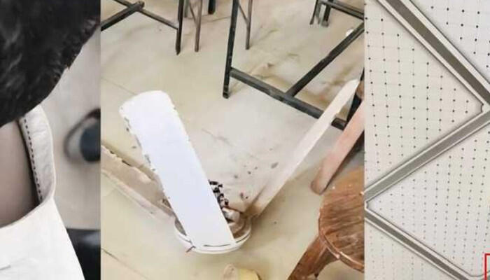 রুয়েটে ক্লাস চলাকালে সিলিং ফ্যানের পাখা পড়ে আহত শিক্ষার্থী
