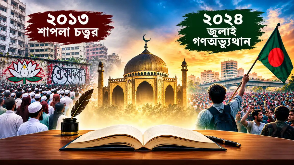 মাদরাসার পাঠে এবার শাপলা থেকে জুলাইয়ের ইতিহাস
