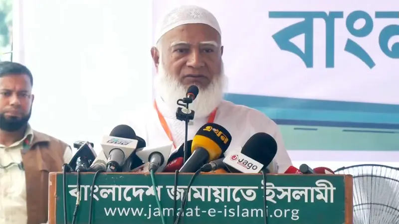 জনগণকে শান্তি দিতে না পারলে এমন সরকারের দরকার নেই: শফিকুর রহমান