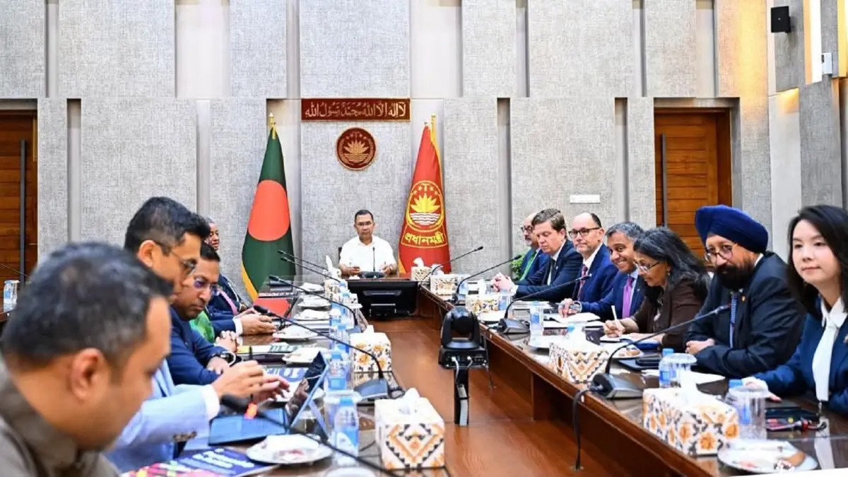 যুক্তরাষ্ট্র বাংলাদেশ বিজনেস কাউন্সিলের সঙ্গে প্রধানমন্ত্রীর বৈঠক